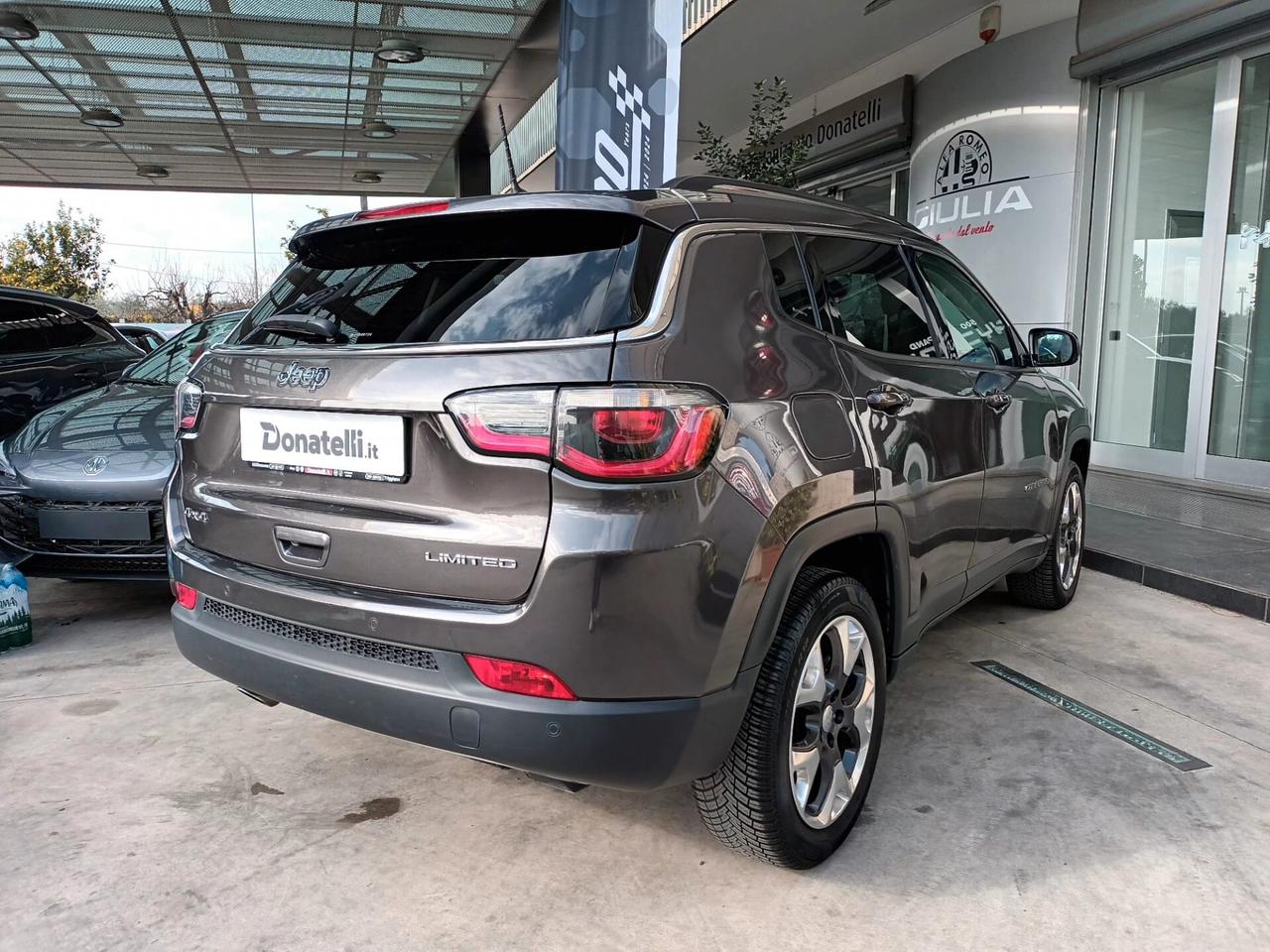 Jeep Compass 2.0 Multijet II Limited 4WD Active Drive 140 CV Automatica