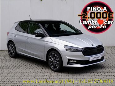 SKODA Fabia 1.0 TSI EVO 95 CV Monte Carlo KM0