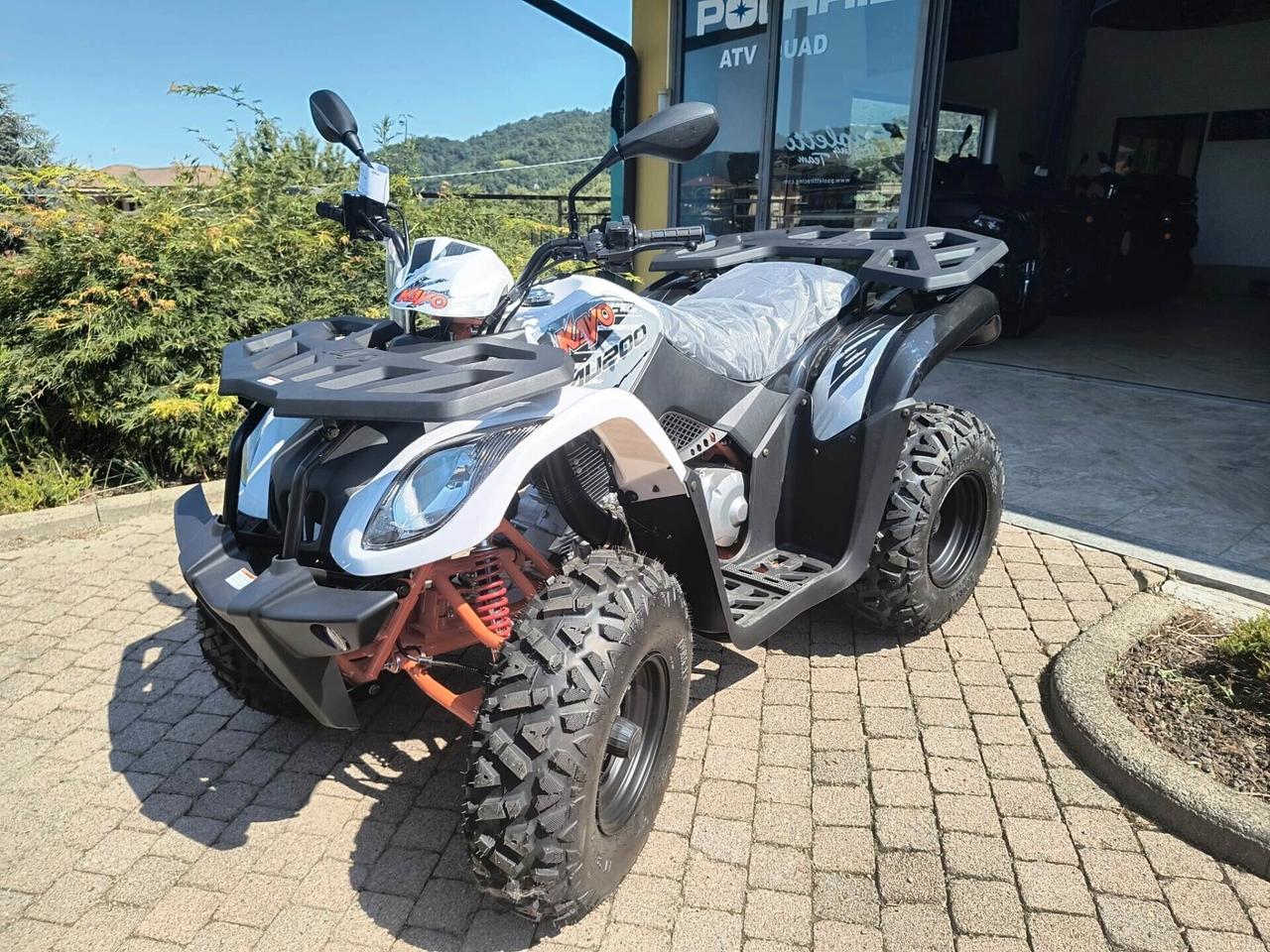 Quad kayo au 200 agricolo trattore targa gialla