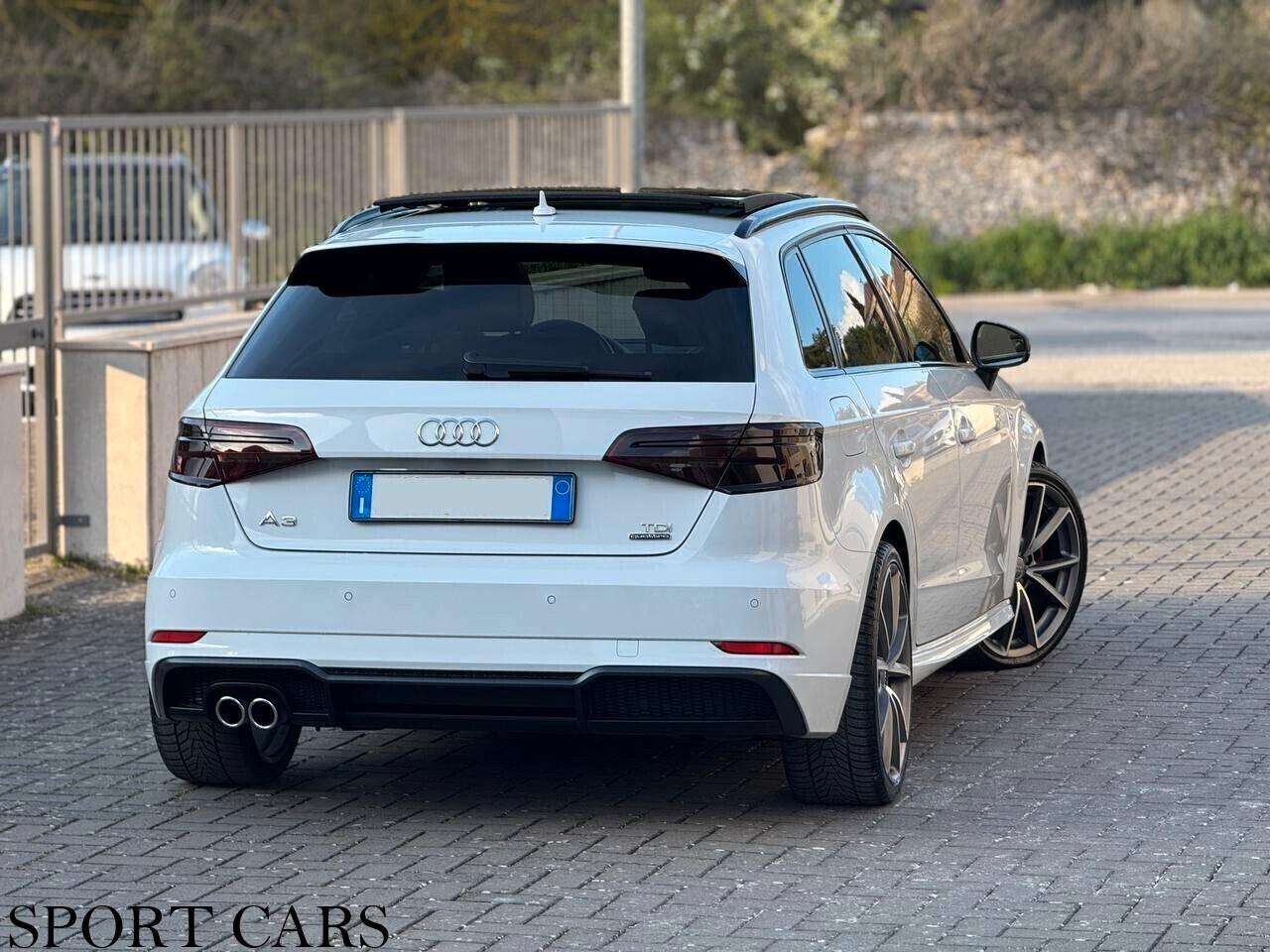 Audi A3 SPB 2.0 TDI 184 CV , S TRONIC, S LINE, TETTO, 4X4