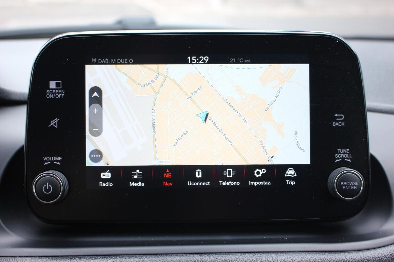 Fiat Tipo GPL 2021 *PREZZO VERO* 100 CV TELECAMERA FULL LED