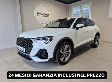 Audi Q3 SPORTBACK 35 TDI S LINE *QUATTRO* S-TRONIC (24 MESI DI GARANZIA) LED NAVI CARPLAY RETROCAM. ACC
