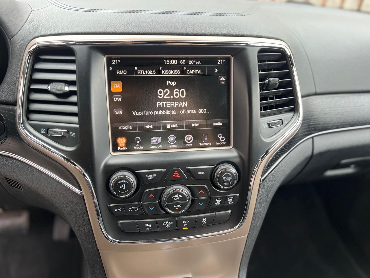 Jeep Grand Cherokee 3.0 V6 250cv Mjet Summit