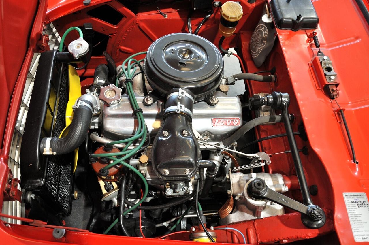 Fiat 1500 Cabriolet ASI meccanica revisionata