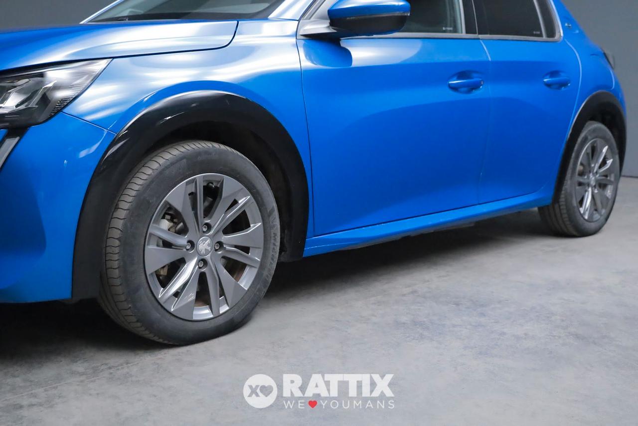 Peugeot e-208 motore elettrico 100kW Allure Pack