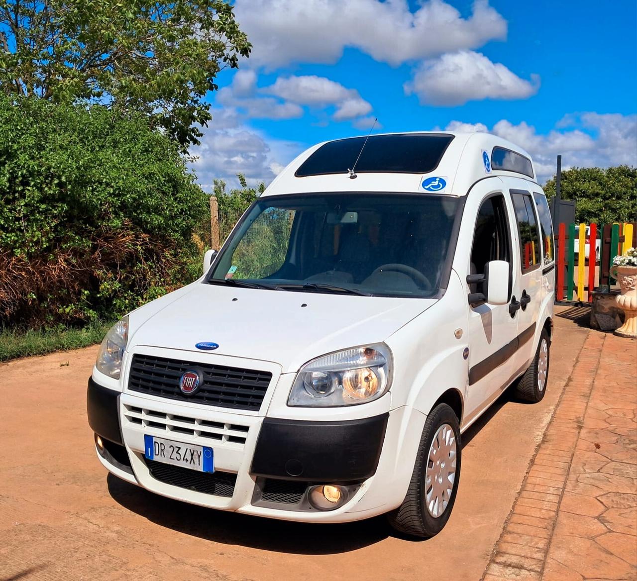 Fiat Doblo Doblò 1.9 120cv TETTO ALTO TRASPORTO DISABILI unipro'