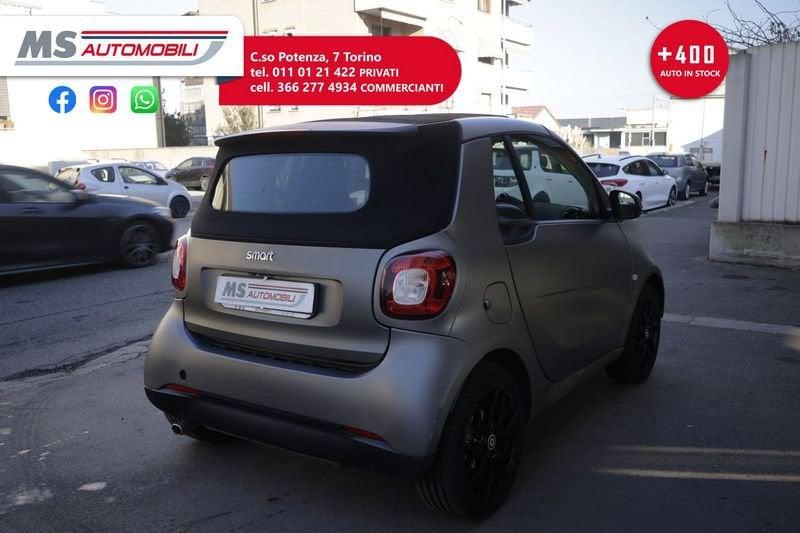 smart fortwo smart fortwo 90 0.9 T twinamic cabrio Passion Unicoproprietario