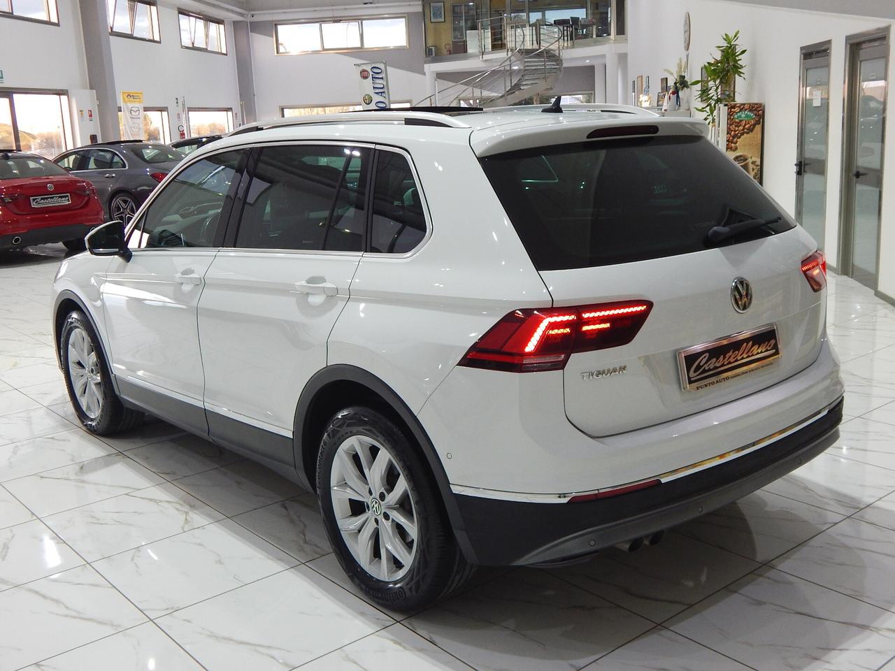 Volkswagen Tiguan 2.0 TDI Advanced 150cv DSG TETTO-NAVI-KAMERA-LED