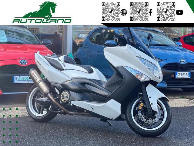 YAMAHA T-Max 500 WhiteMax*Scarico Akrapovic*SellaPelleBicolore