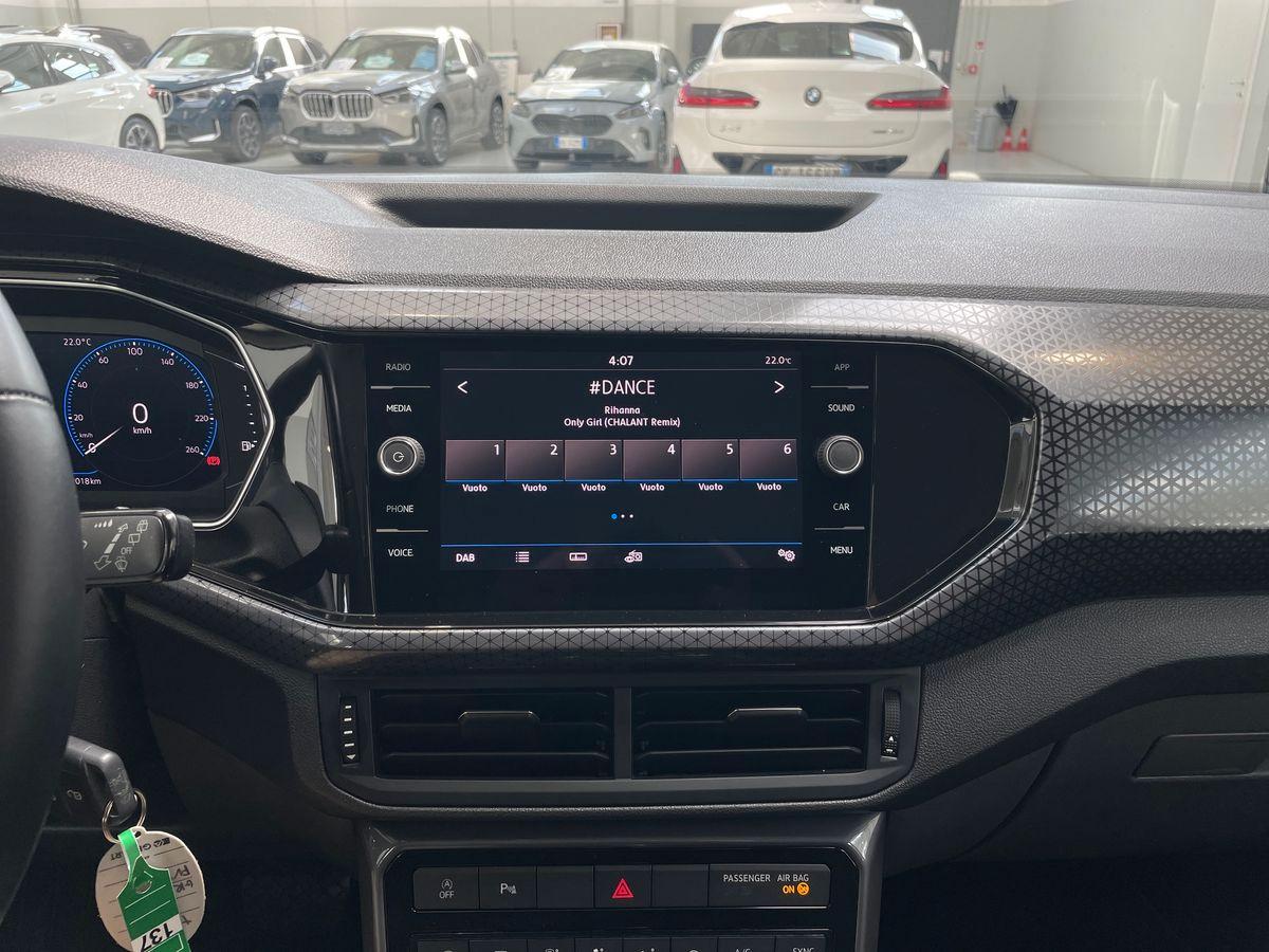 VOLKSWAGEN T-Cross 2019 - T-Cross 1.0 tsi Advanced 115cv dsg