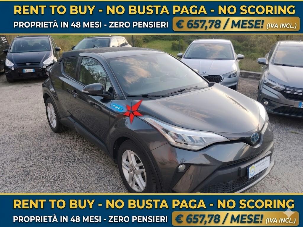 C-HR HYBRID: NO BUSTA PAGA R2B