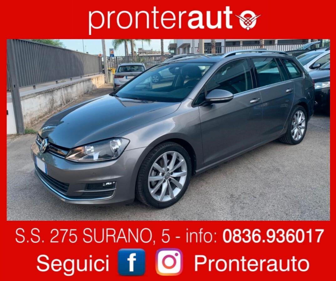 Volkswagen Golf Variant 7 1.6 tdi Highline 110cv