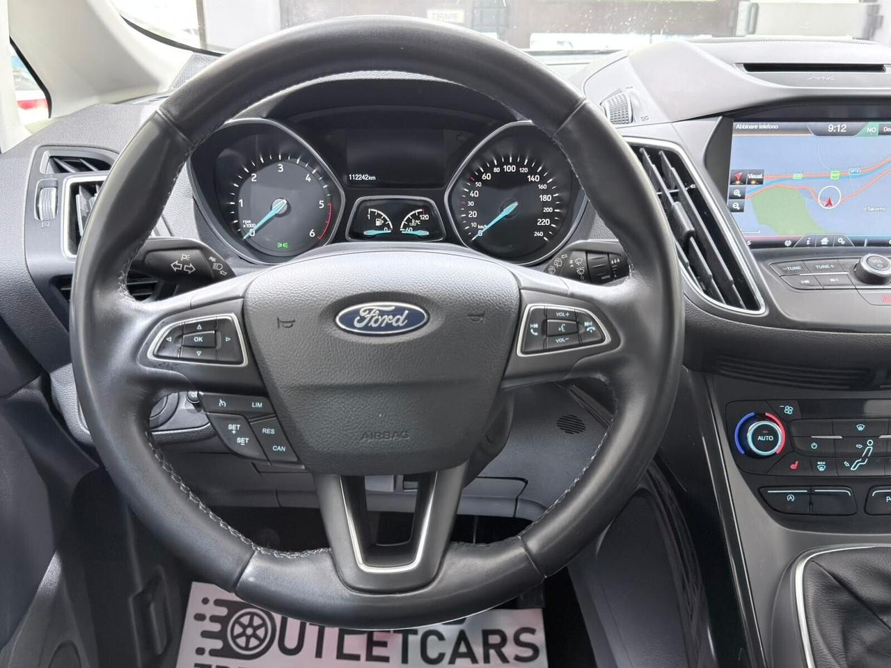 FORD C-MAX 1.5 TDCI 120CV TITANIUM 1PROPRIETARIO