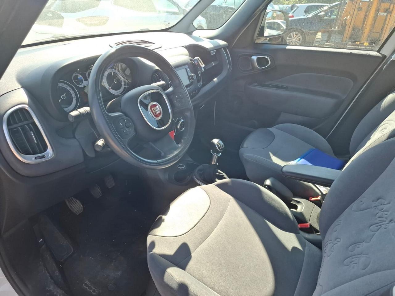 FIAT 500 L 2015 BENZINA METANO SINISTRATA