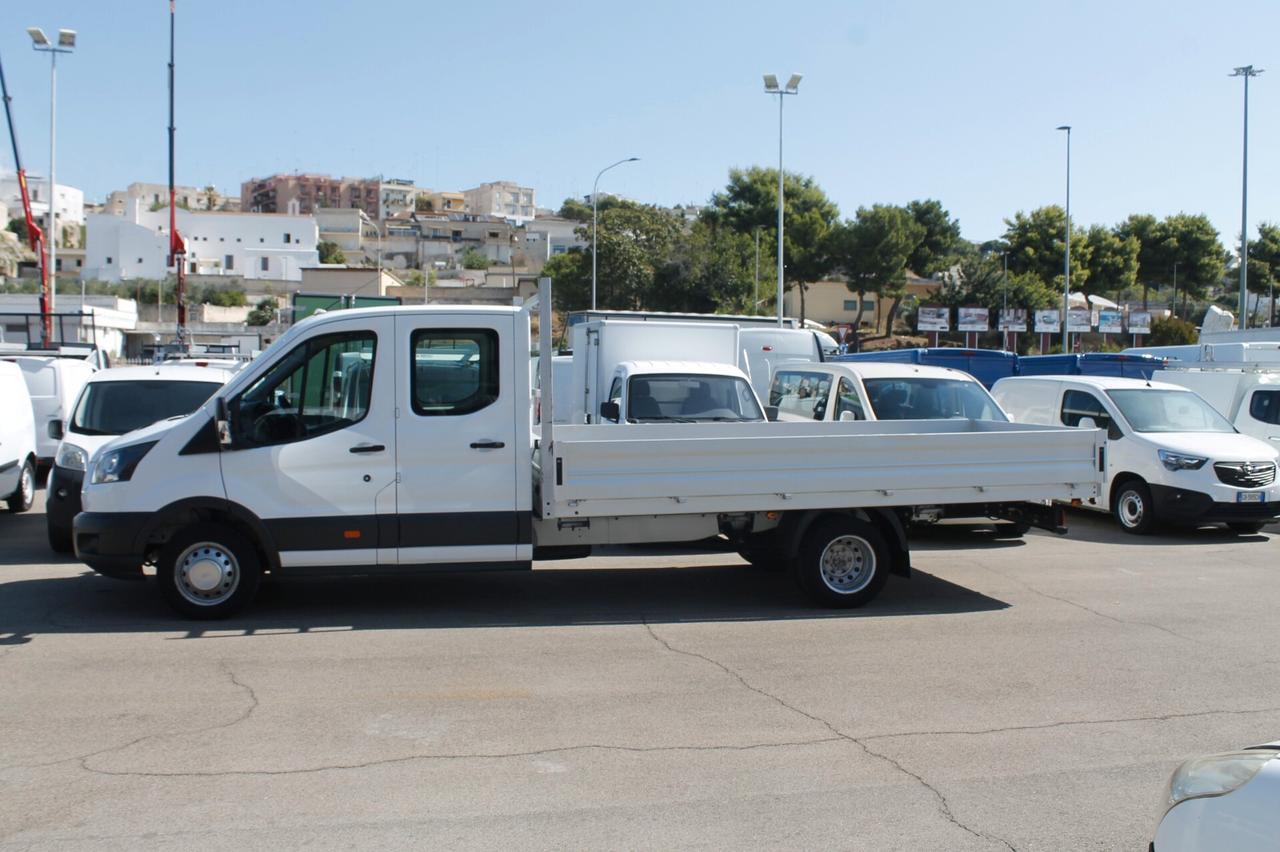 FORD TRANSIT 2.0 TDCI 130 CV DOPPIA CABINA CASSONE DA 4.30 MT