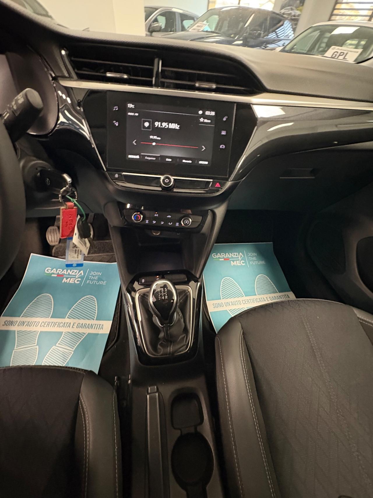 Opel Corsa Elegance 1.2 benz 75cv 2023 km 16000