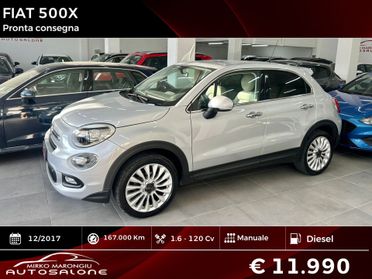 Fiat 500X 1.6 MultiJet 120 CV FINANZIABILE