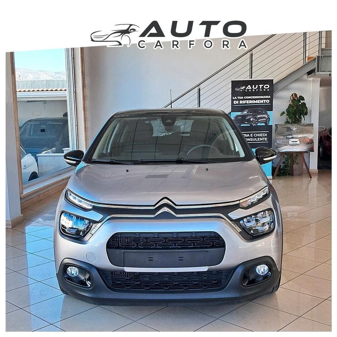 Citroen C3 Citroen C3 BlueHDi 100 S&S Shine Pack con sensori di parcheggio