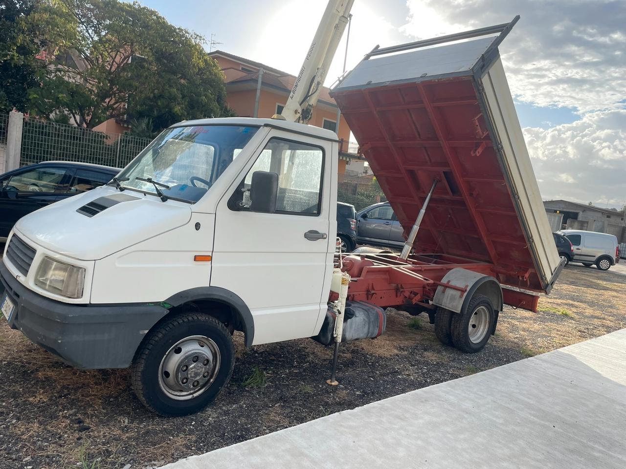 Iveco Daily Turbo 35.10 Ribaltabile con Gru