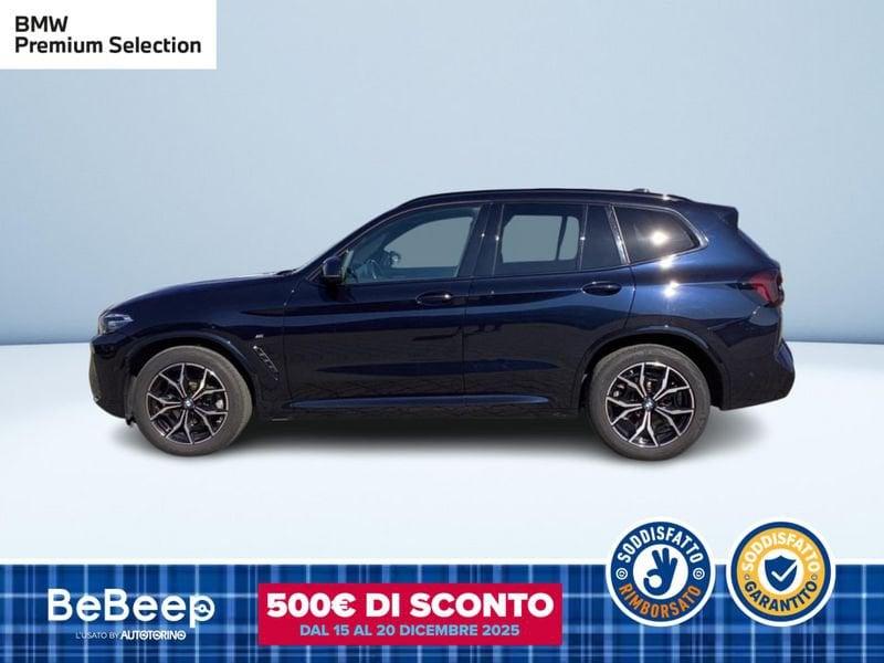 BMW X3 XDRIVE20D MHEV 48V MSPORT AUTO