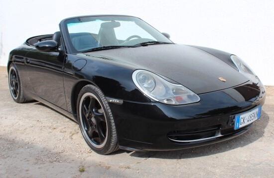 Porsche 911 Carrera cat Cabriolet 2000 da vetrina ISCRITTA ASI