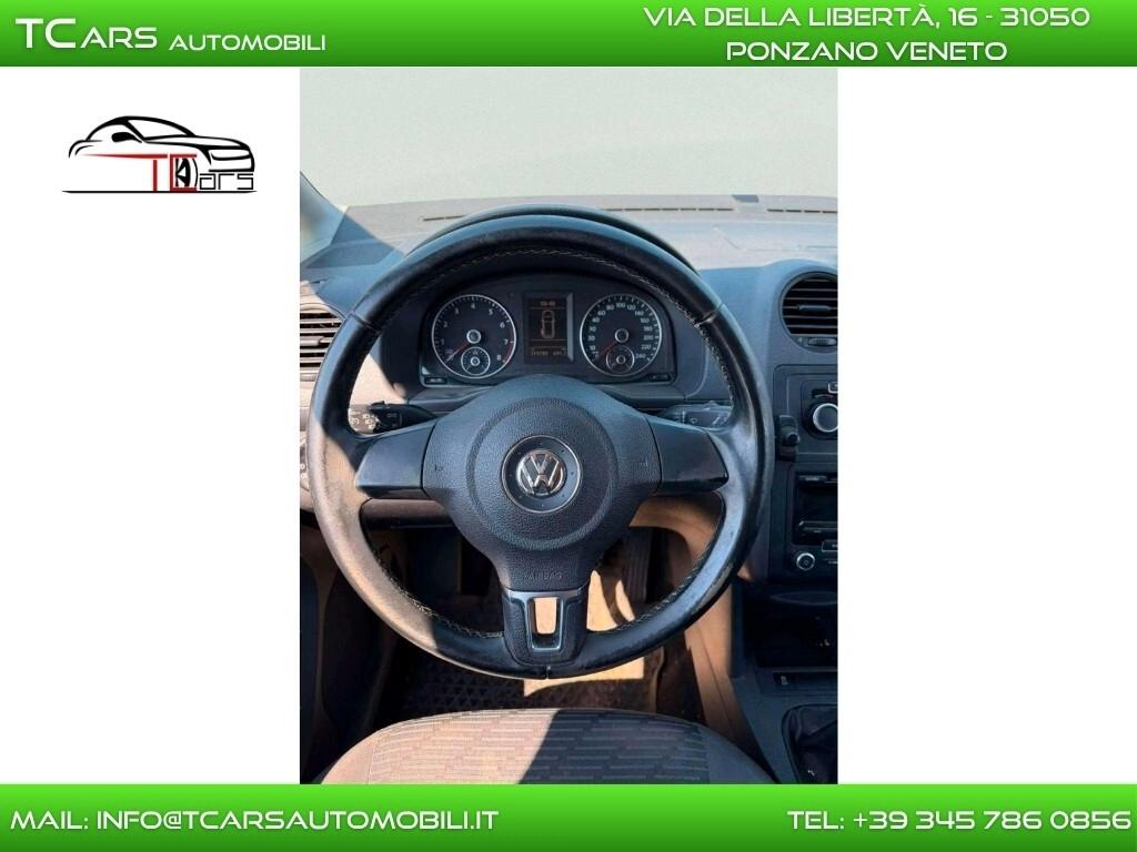 VOLKSWAGEN CADDY 2.0 METANO-5 POSTI-KM CERTIFICATI