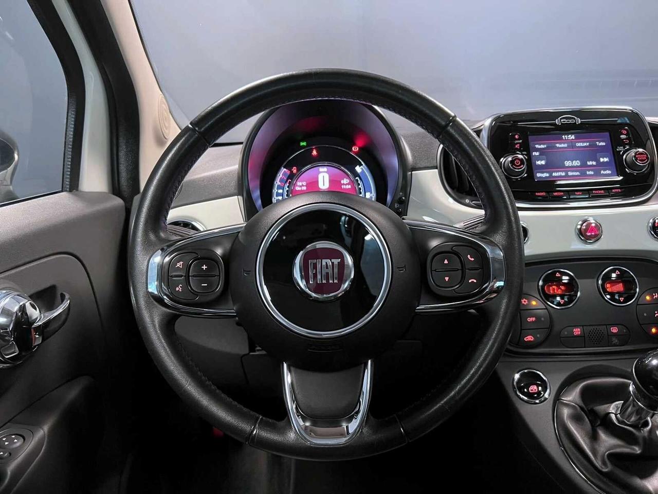 FIAT 500 1.2 CC 69 CV LOUNGE INTERNI FRAU