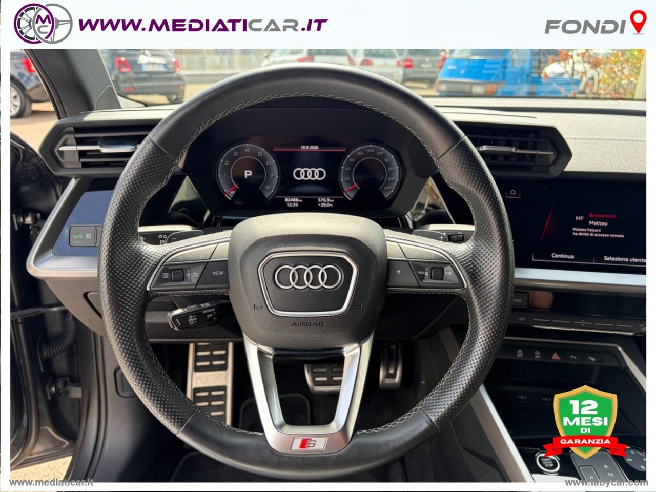 AUDI A3 SPB 35 TFSI S tronic S line edition