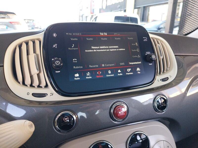 FIAT 500 500 1.2 Lounge s&s 69cv dualogic my19