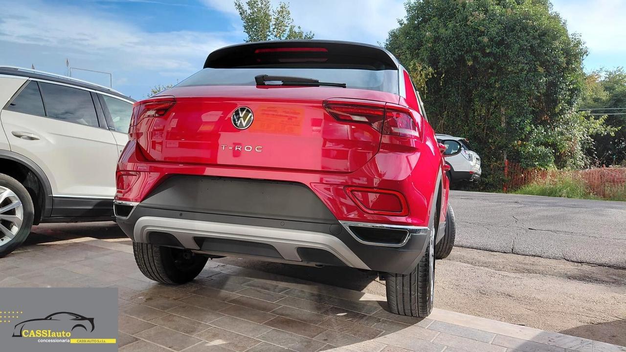 Volks T-Roc 1.5 TSI Style Ufficiale Italia