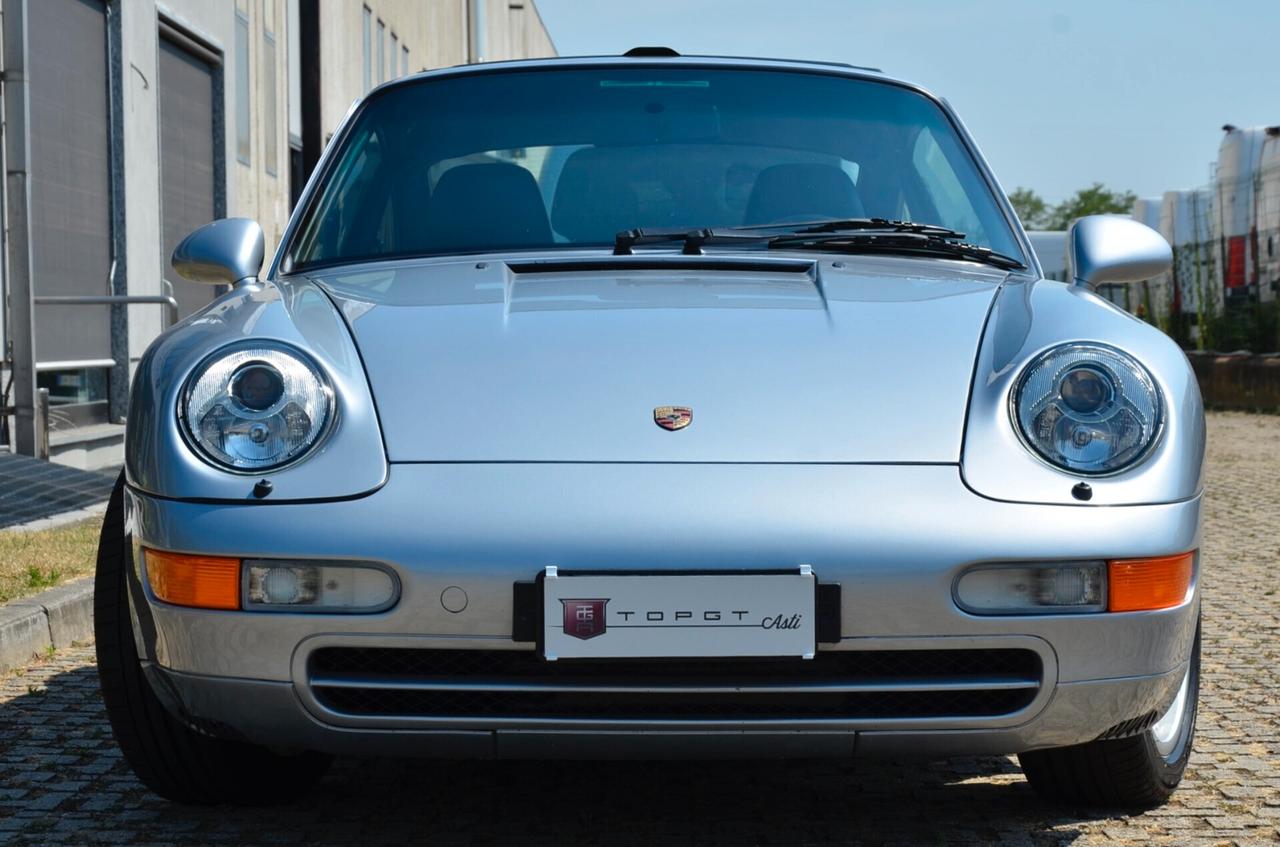 PORSCHE 911 993 3.6 CARRERA 2 COUPE’ 272cv , ASI ORO, PERFETTA , RESTAURO AI MASSIMI LIVELLI , TETTO, PERMUTE