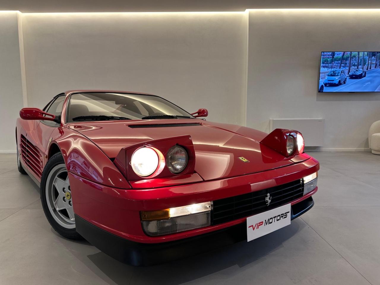 Ferrari Testarossa 5.0 V12 ASI ORO PARI L NUOVO