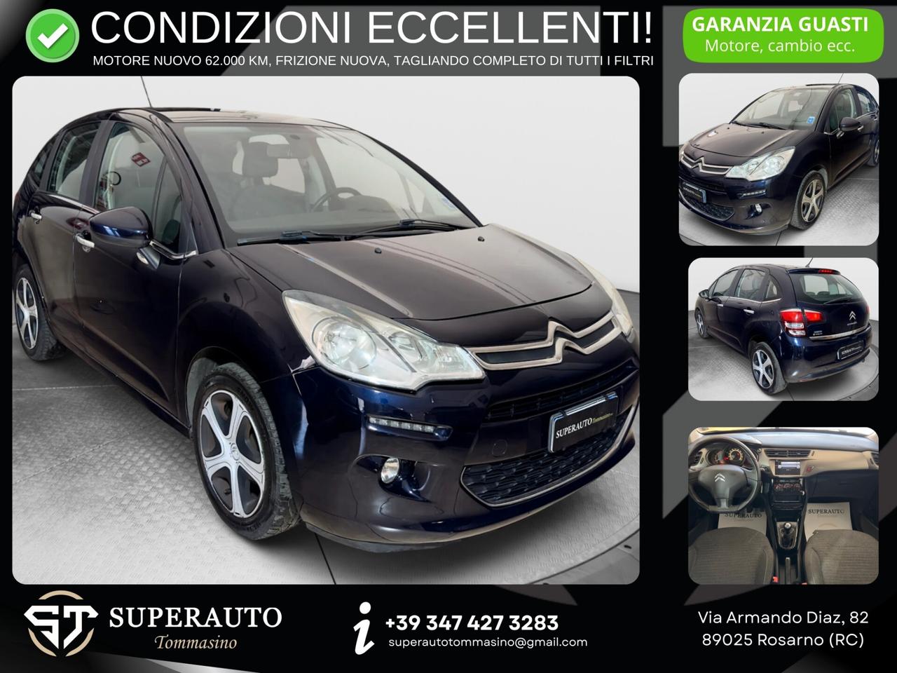 Citroen C3 BlueHDi 75 Exclusive PERFETTA!
