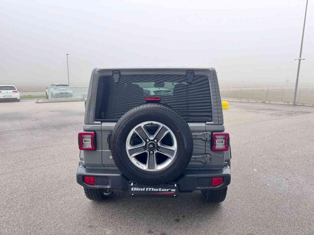 JEEP Wrangler Unlimited 2.2 Mjt II 4X4 4WD Sahara GANCIO TRAINO
