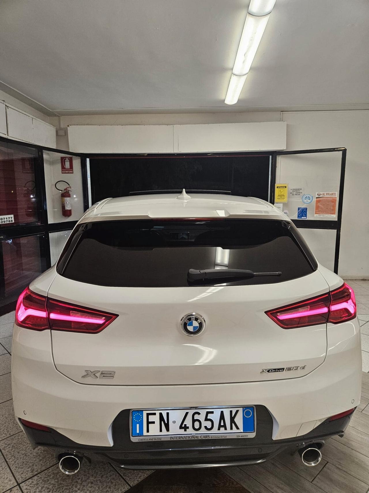 Bmw x2 Msport xDrive20D 190cv TETTO APRIBILE