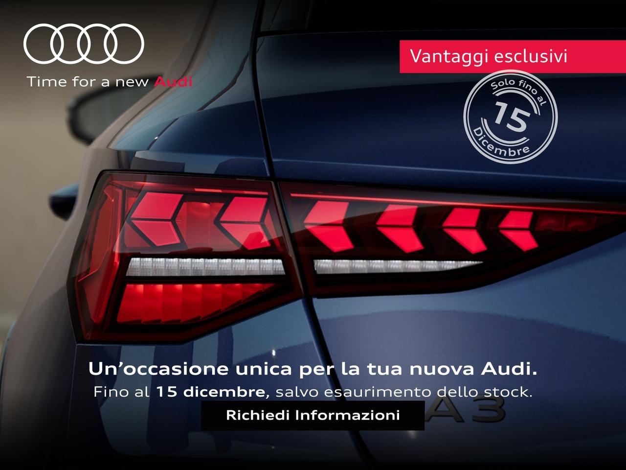 Audi A3 allstreet 2.0 tdi identity contrast 150cv s-tronic