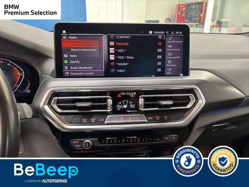 BMW X3 XDRIVE30D MHEV 48V MSPORT 286CV AUTO