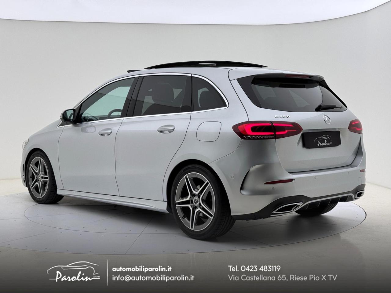 Mercedes Classe B B 200 d Premium auto AMG Tetto-CarPlay-ACC-360°