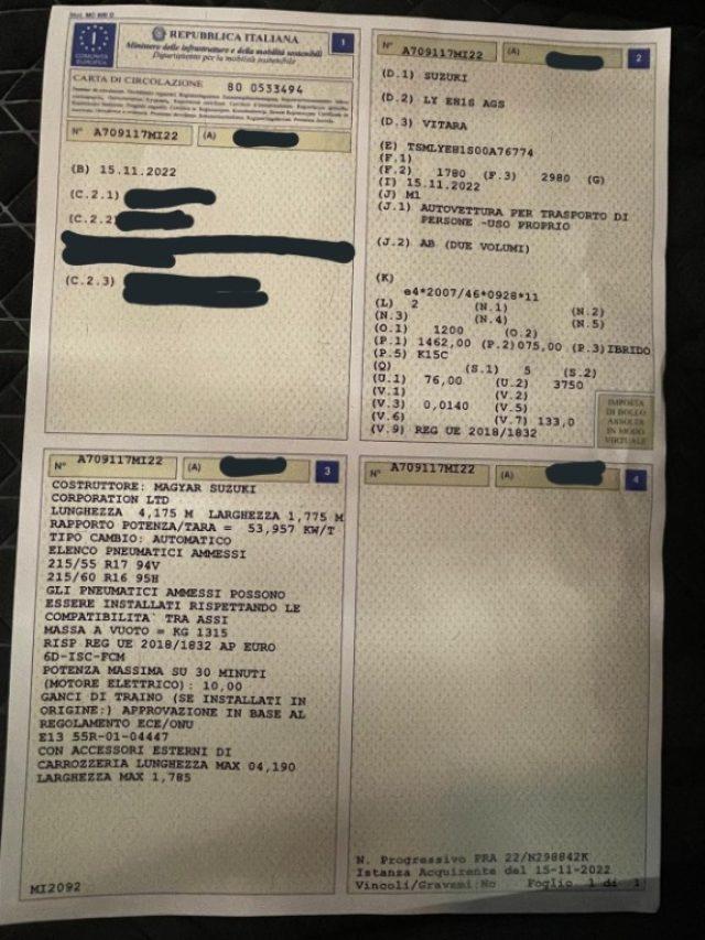 SUZUKI Vitara 1.5 140V Hybrid A/T 4WD AllGrip Starview