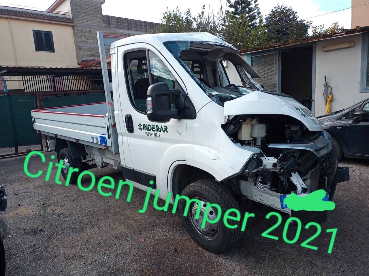 Citroen jumper cassonato incidentata sinistrata mondialcars