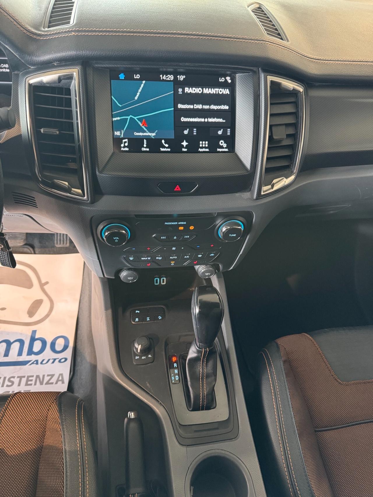 Ford Ranger 3.2 tdci double cab Wildtrak 200cv auto Nav App conn 18" (+Iva)