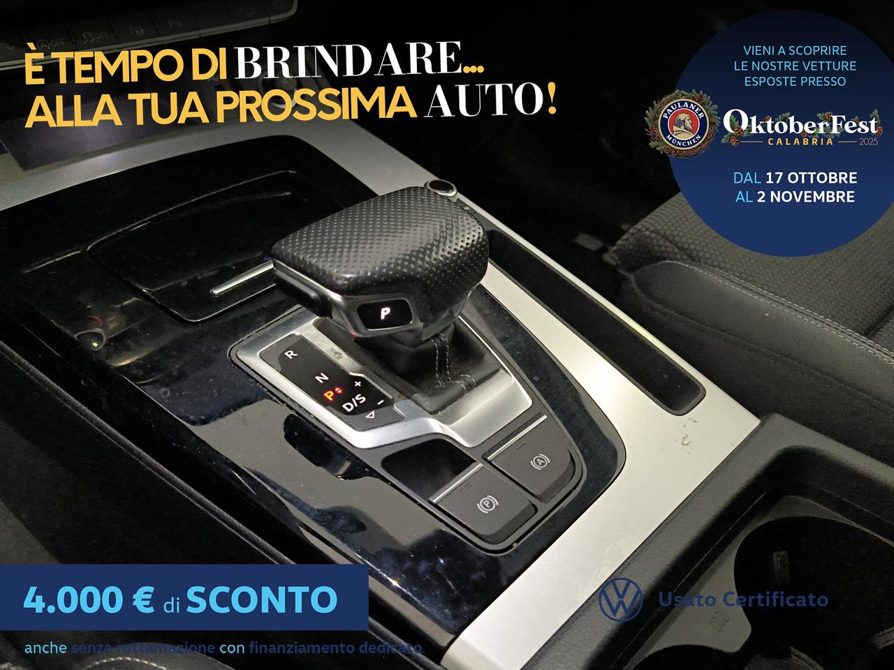 Audi Q5 sportback 40 2.0 tdi mhev 12v s line plus quattro s-tronic