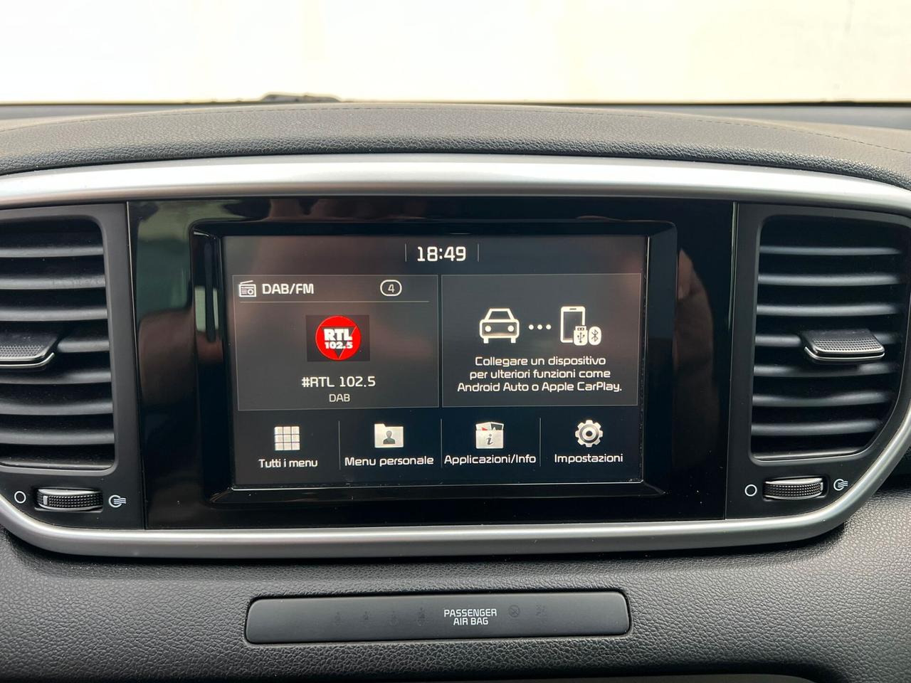 KIA SPORTAGE 1.6 CRDI 115 CV 2019!!! ENERGY !!!