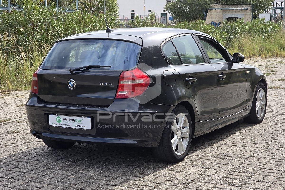 BMW 118d cat 5 porte Futura DPF