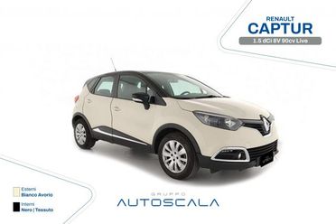 RENAULT Captur 1.5 dCi 8V 90cv Live *SOLO X COMMERCIANTI*