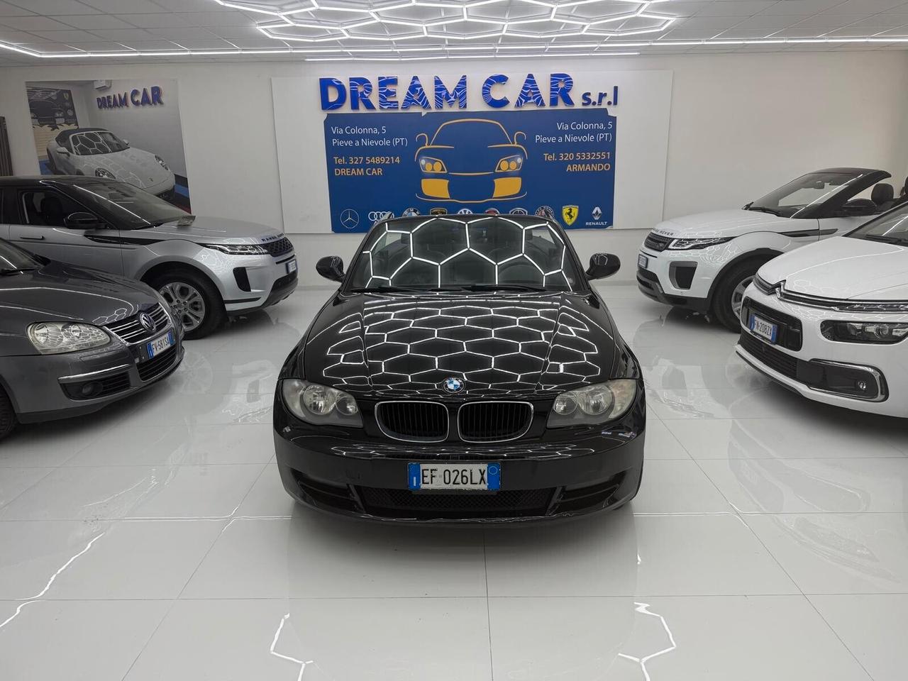 BMW 118d Cabrio 2.0 143Cv 5p. Diesel -Ok Neopatentati