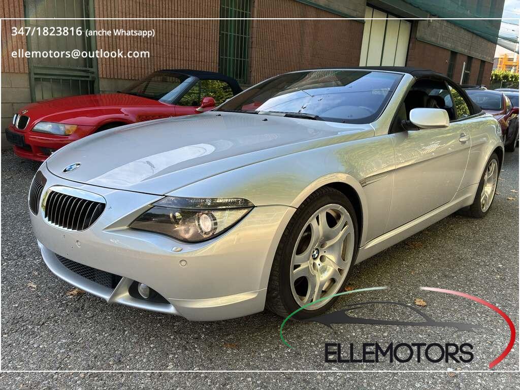 BMW Serie 6 E64 Cabrio 645 Ci Cabrio 4.4 V8 333 CV Automatica – Pelle – Navi