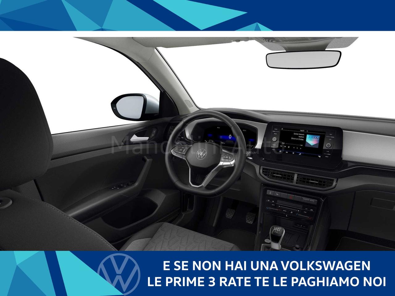 Volkswagen T-Cross 1.0 tsi 95cv edition plus