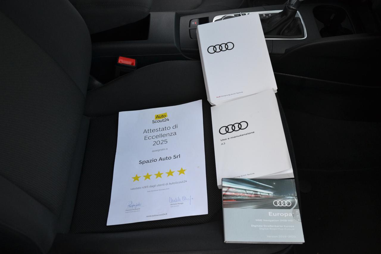 Audi A3 2.0 TDI SPB AUT.+NAVI+FULL LED+PDC+CRUISE+PRIVACY