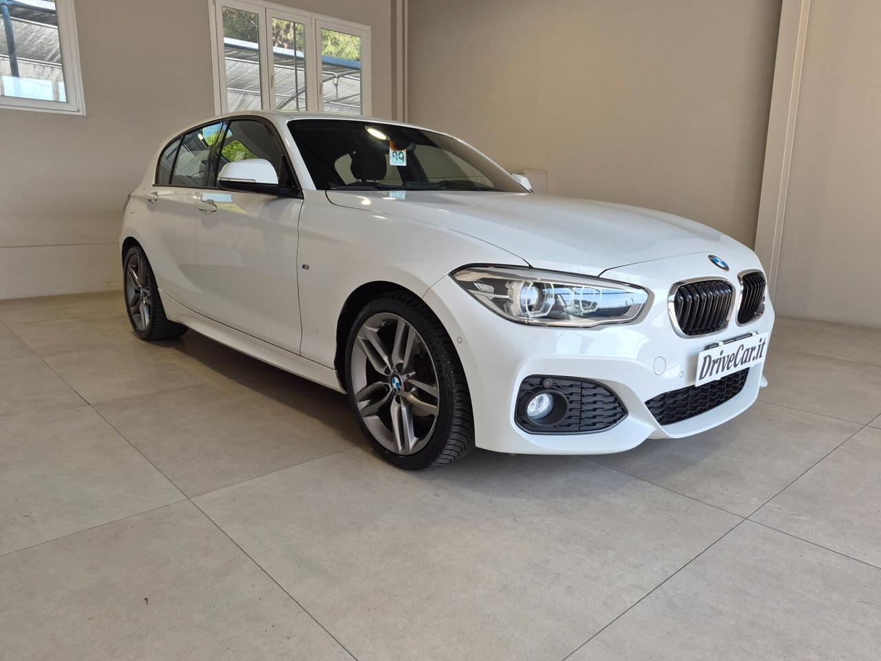 BMW 116 D MSPORT 5 PORTE LED C.18" ASSETTO SPORTIVO M PDC CRUISE CONTROL UNIPROPRIETARIO